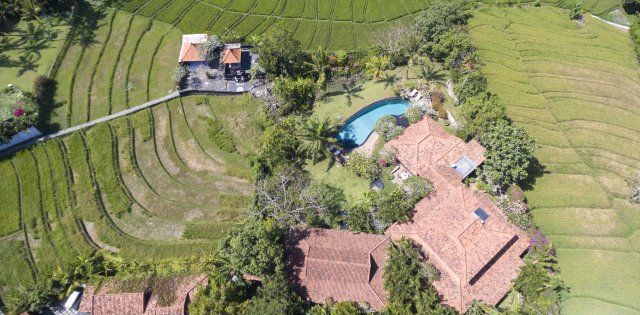 Villa East Indies, Aerial Photo