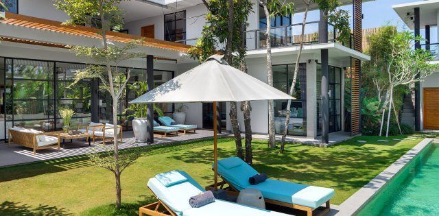 Villa Gu- Canggu Beachside Villas, Pool Deck